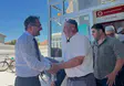 Başkan Önal vatandaşla camide buluştu