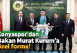 Konyaspor’dan Bakan Murat Kurum’a özel forma!