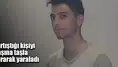 Tartıştığı kişiyi başına taşla vurarak yaraladı