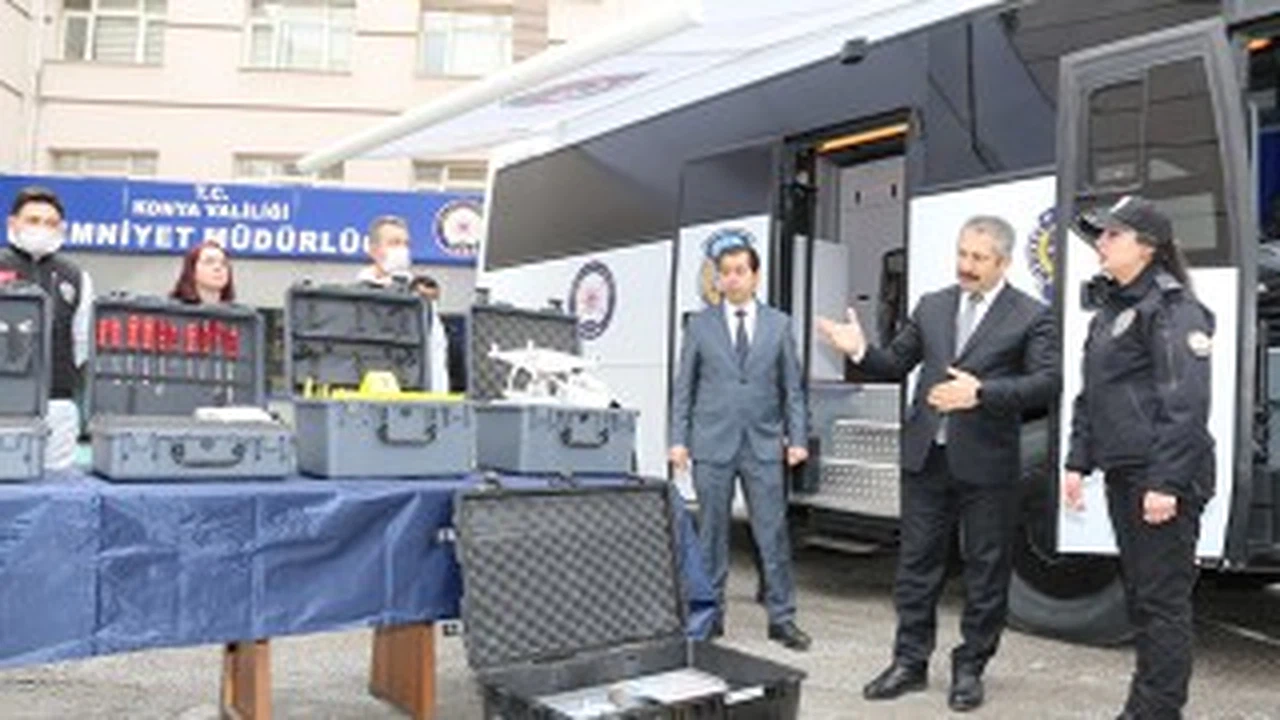 Suç ve suçlularla etkin olabilmek için bilim ve teknolojinin tüm imkanlarından faydalanıyor