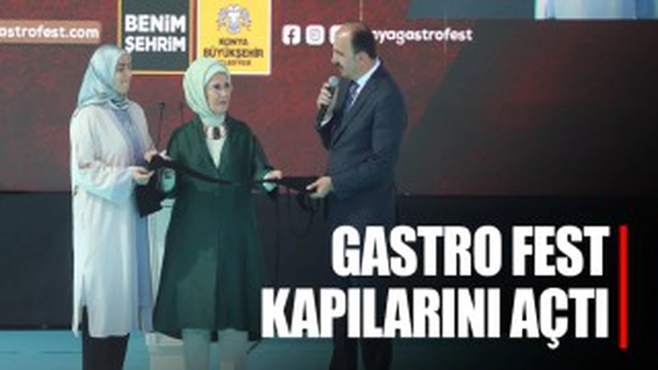 GASTRO FEST KAPILARINI AÇTI