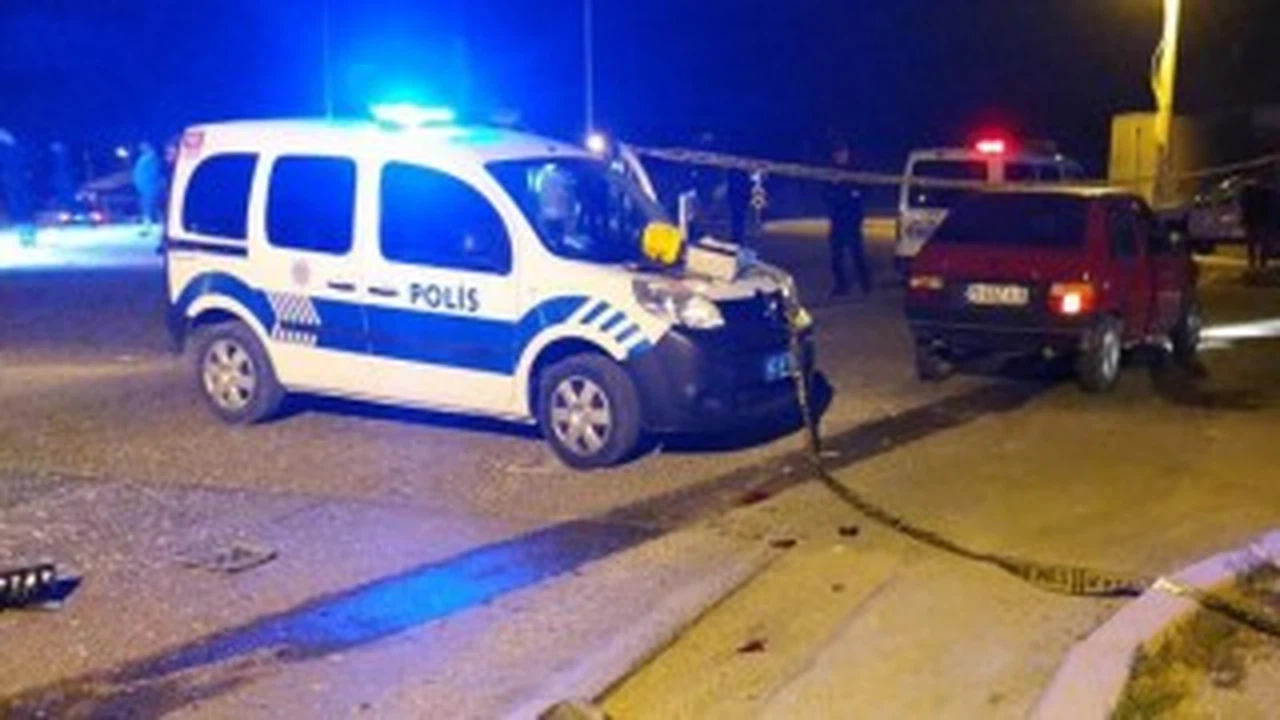 Polisten kaçarken kaza yaptı