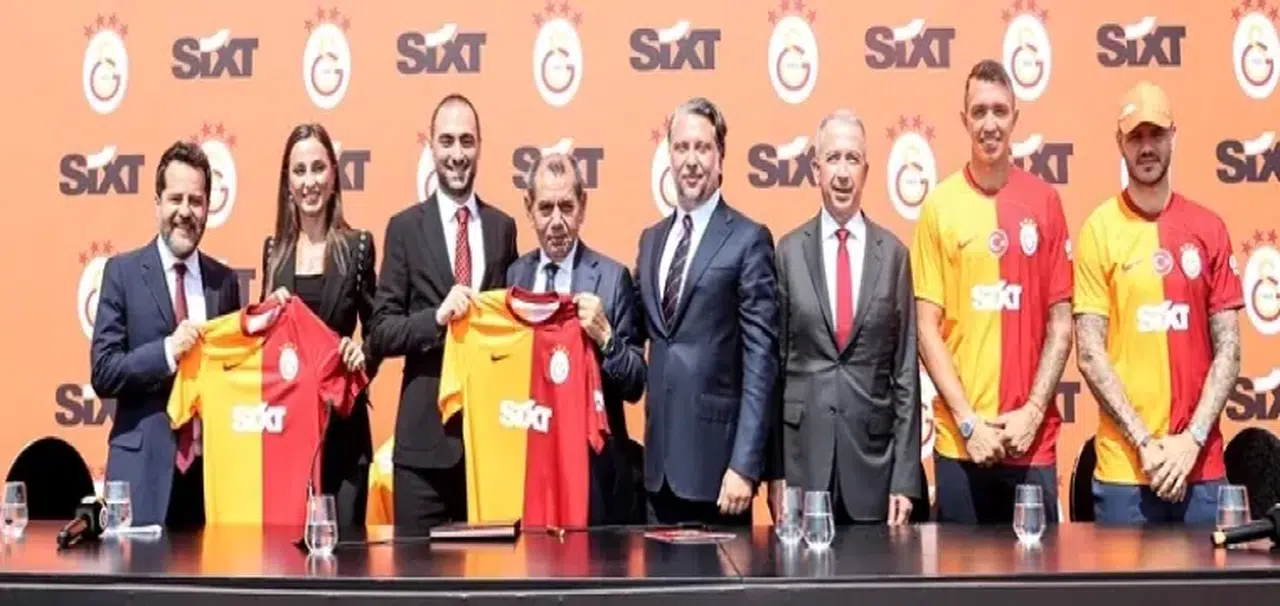Galatasaray, SIXT ile sponsorluk anlaşması imzaladı