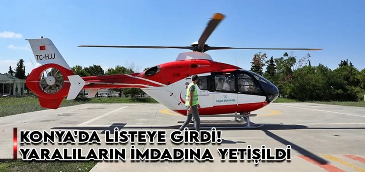 Konya'da listeye girdi! Yaralıların imdadına yetişildi