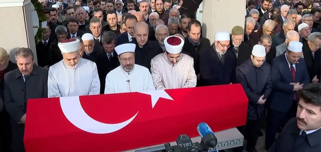 Lütfi Doğan için cenaze töreni düzenlendi
