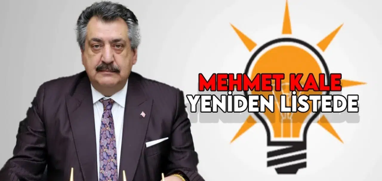 Mehmet Kale yeniden listede