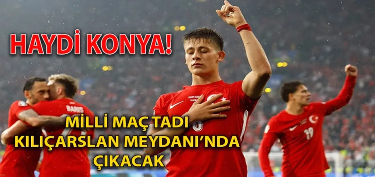 Milli maç tadı Kılıçarslan Meydanı’nda çıkacak