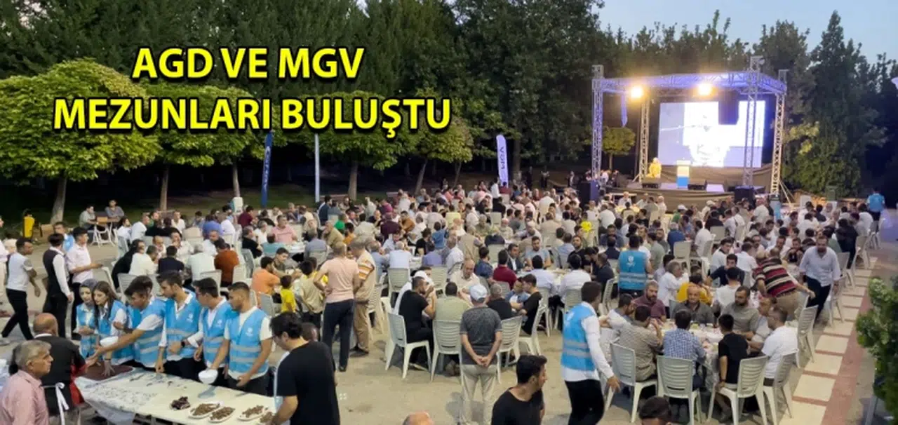 AGD ve MGV mezunları buluştu