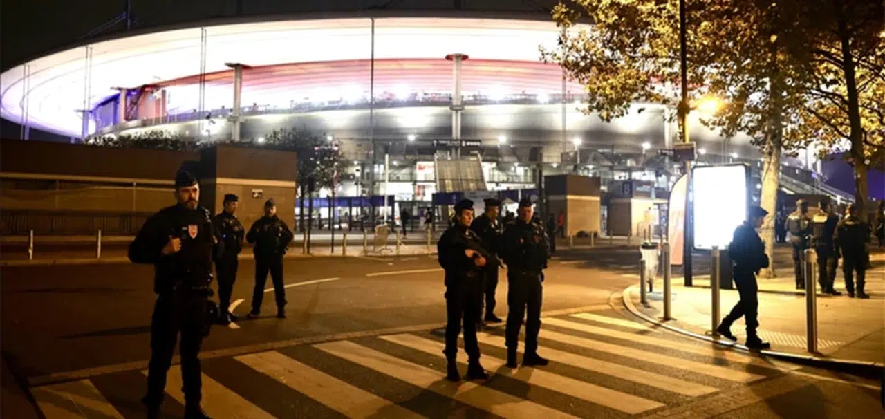 Fransa-İsrail maçında İsrailli taraftarlar kavga çıkardı