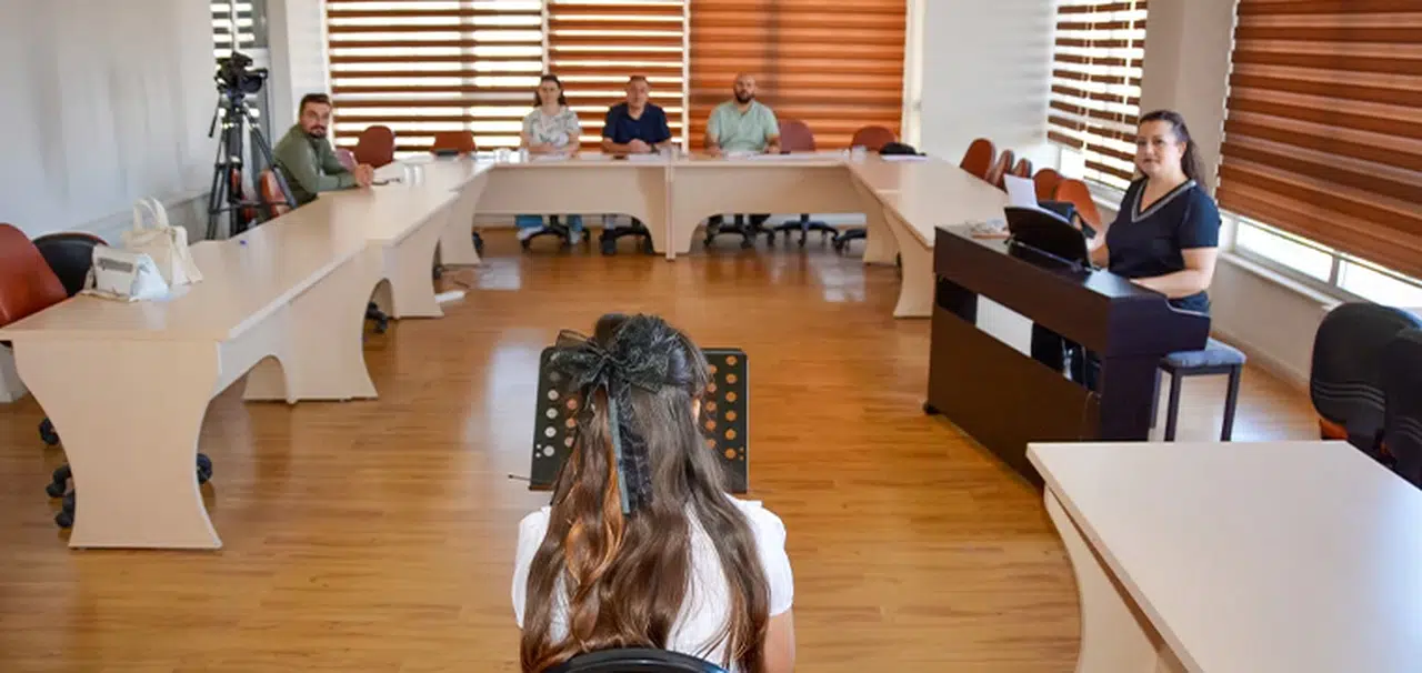 Celal Akın Müzik Ortaokulunda Özel Yetenek Sınavı Tamamlandı