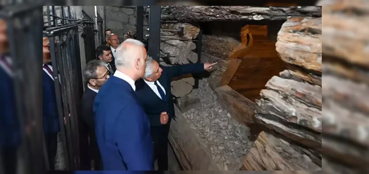 Gordion Antik Kenti’nde Frig Kraliyet Mezarına Ulaşıldı