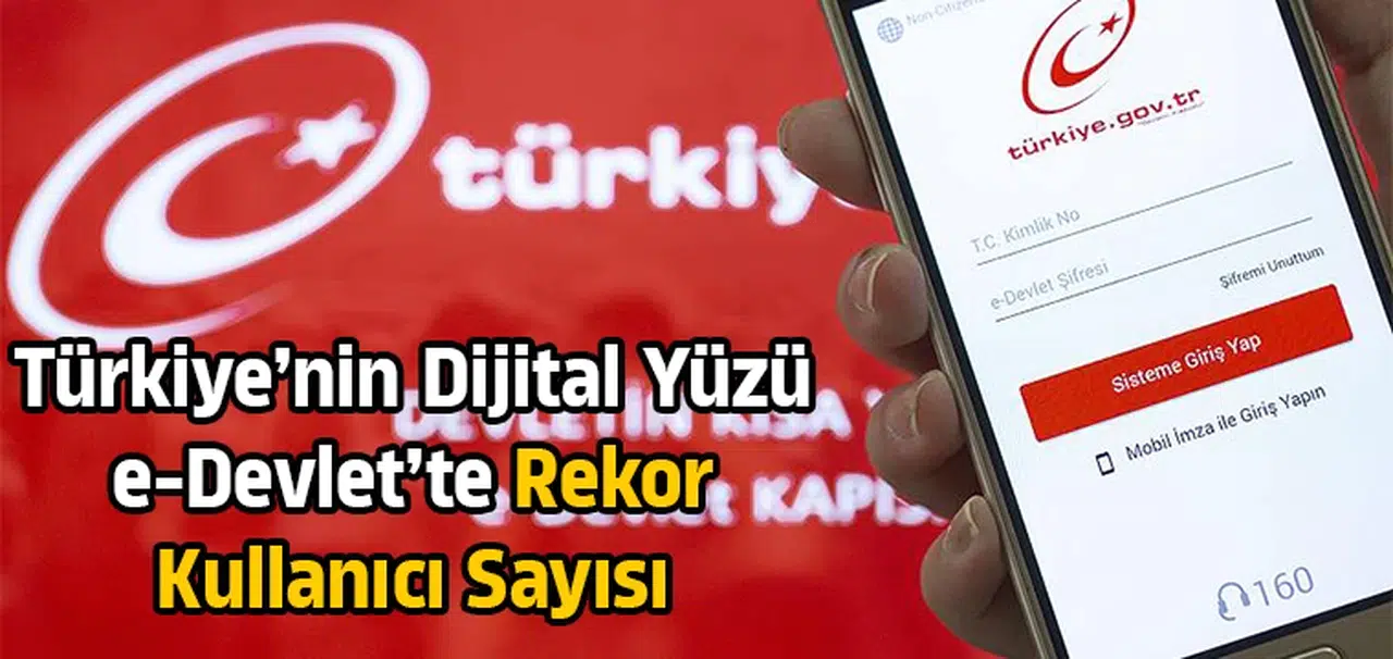 Türkiye’nin dijital yüzü: e-Devlet’te rekor kullanıcı sayısı