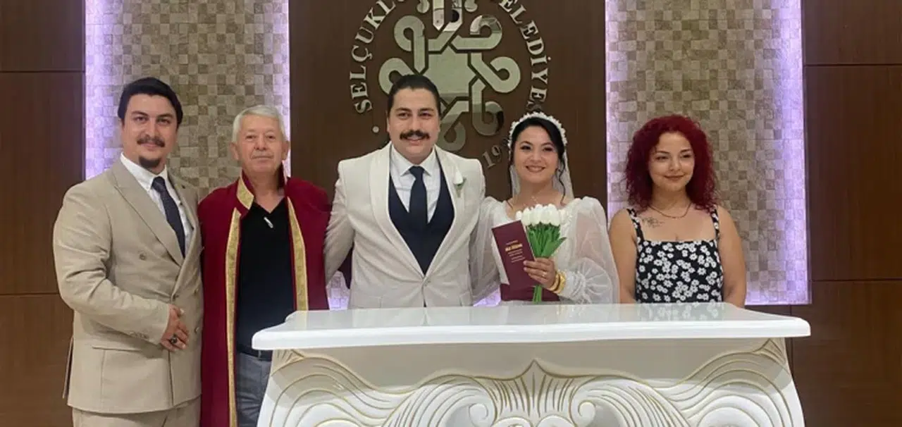 Emre Şam ve Huriye Hanım Mutluluğa 'Evet' Dedi