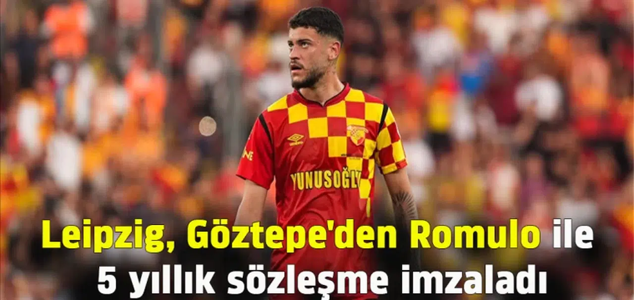 Leipzig, Göztepe'den Romulo ile 5 yıllık sözleşme imzaladı