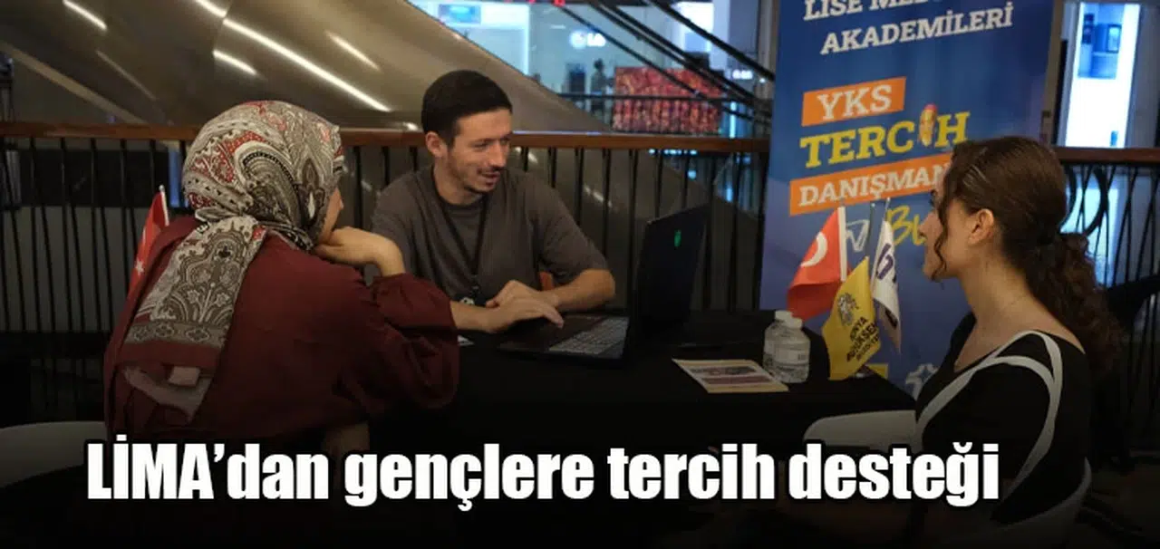 LİMA’dan gençlere tercih desteği