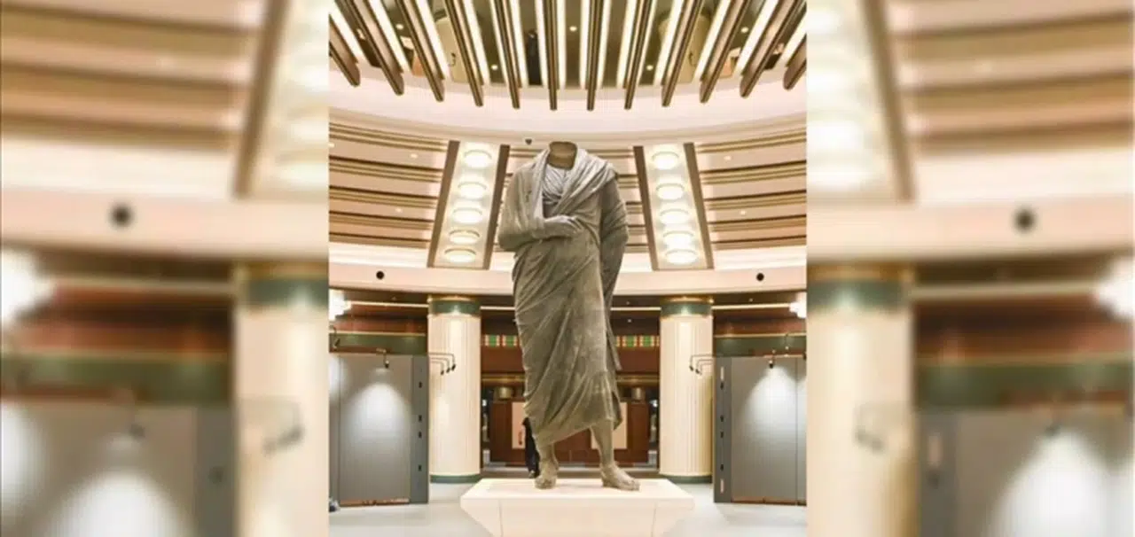 Marcus Aurelius heykeli Beştepe’de ziyarete açılıyor