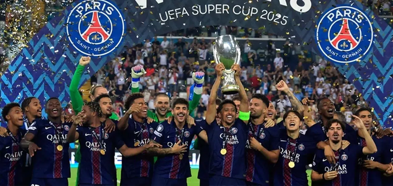 UEFA Süper Kupa'nın sahibi Paris Saint-Germain