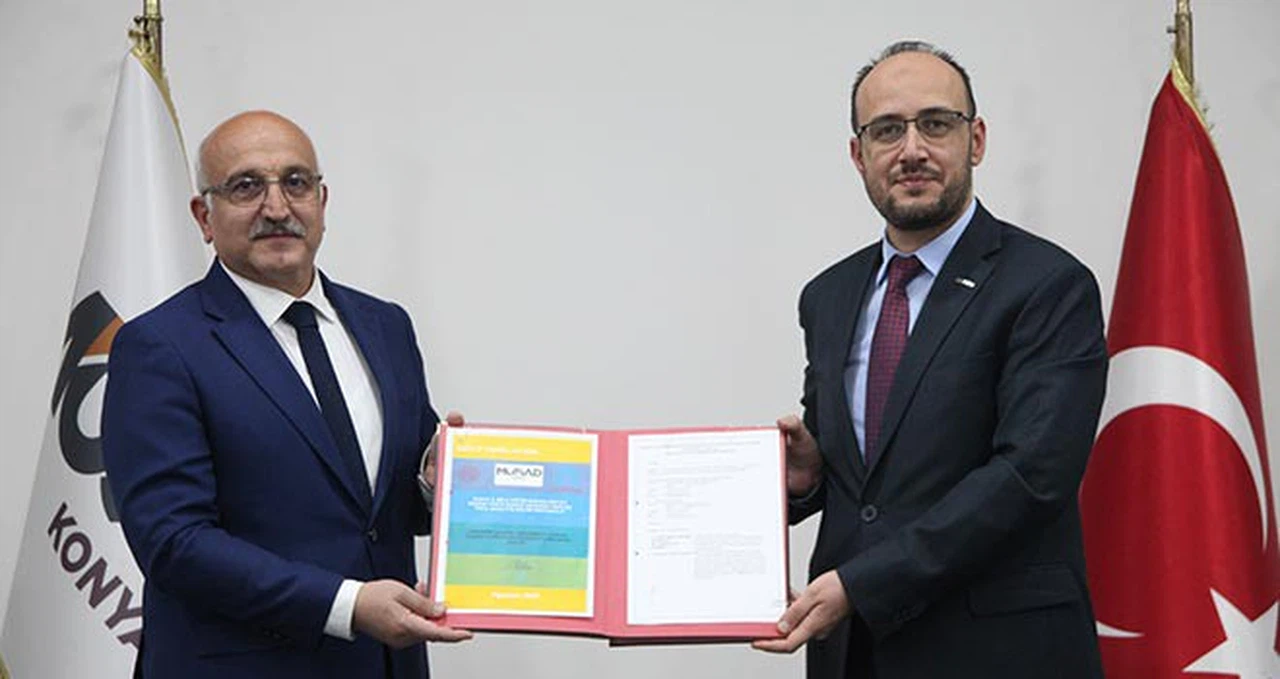 MÜSİAD Konya’dan mesleki eğitime büyük destek
