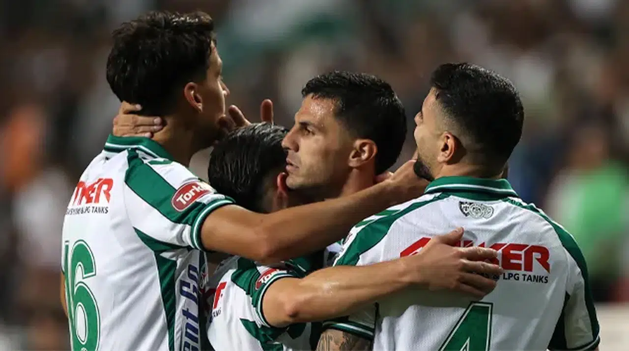 Konyaspor, istatistiklerde de zirvede