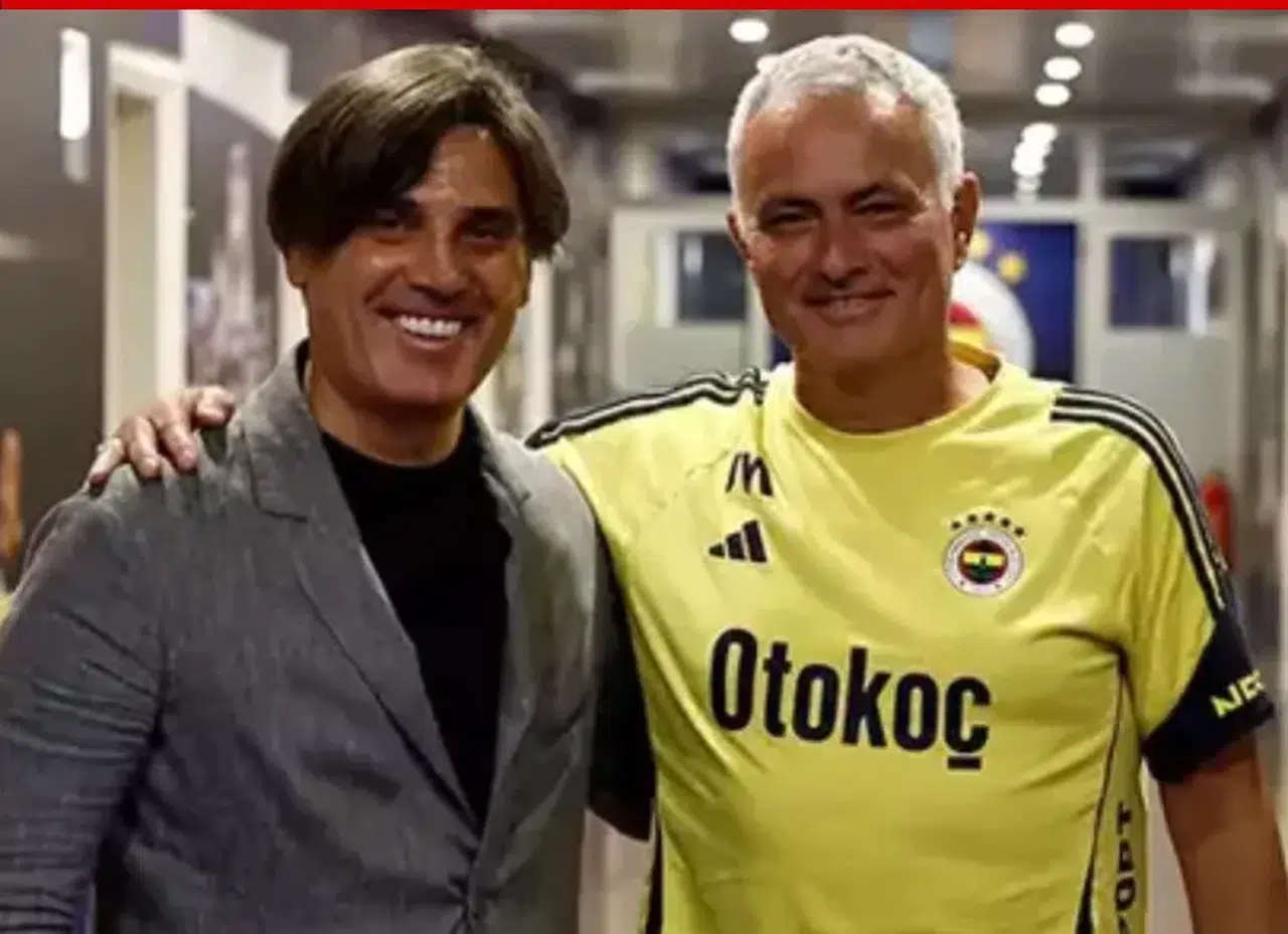 Montella'dan Mourinho'ya ziyaret