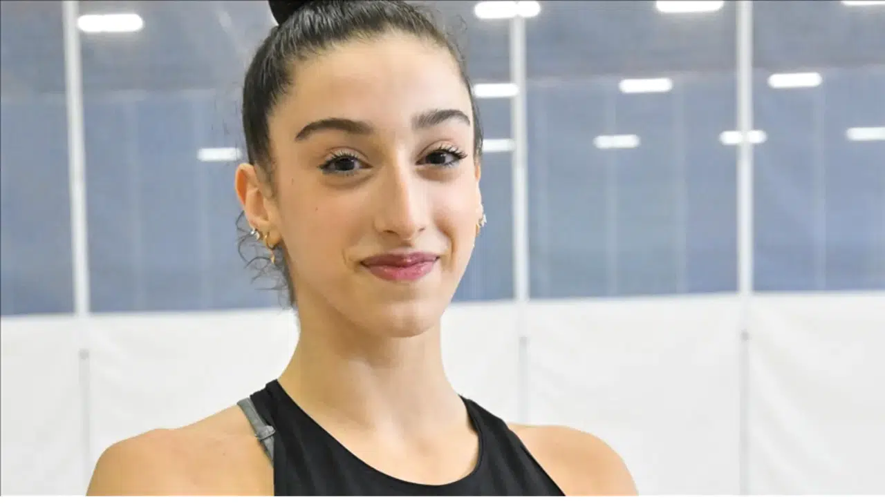 Milli ritmik cimnastikçi Hatice Gökçe Emir Dünya Şampiyonası'nda Finalde