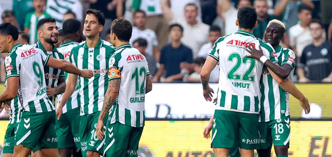 Konyaspor'da Antep'e futbol dersi 3-0