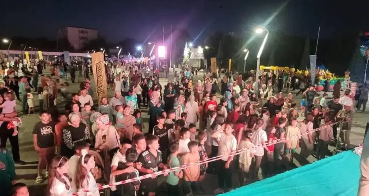 Konya'da çocuk şenliğinde eğlence doruğa çıktı!
