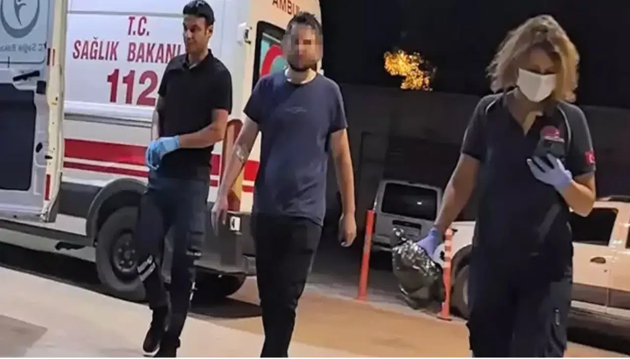 Fabrikada üzerine asidik asit sıçrayan işçi yaralandı