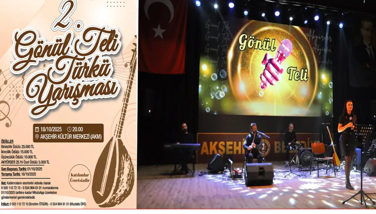 2. Gönül Teli Türkü Yarışması Başlıyor