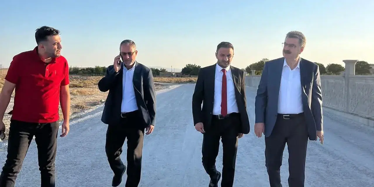 AK Parti Konya Vekili Erdem Çeltik'te incelemede bulundu!