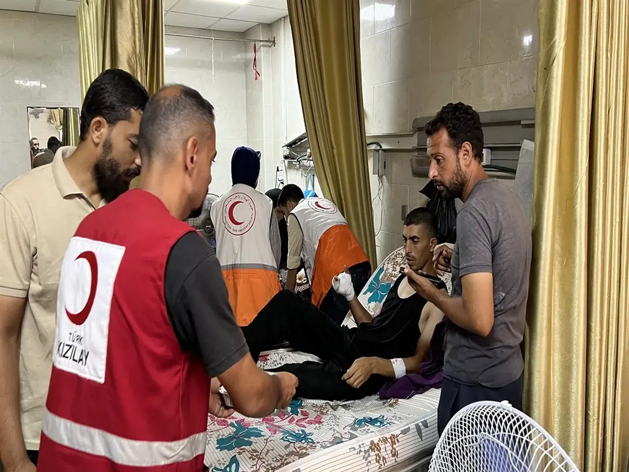 Türk Kızılay’dan Gazze’ye günlük 21 bin sıcak yemek