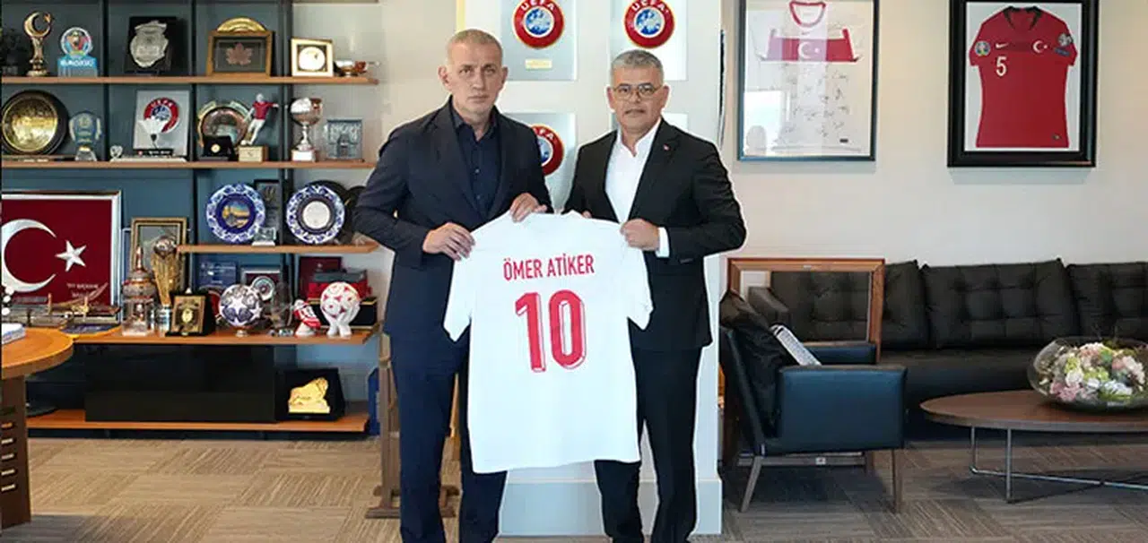 Atiker'den İbrahim Ethem Hacıosmanoğlu'na ziyaret