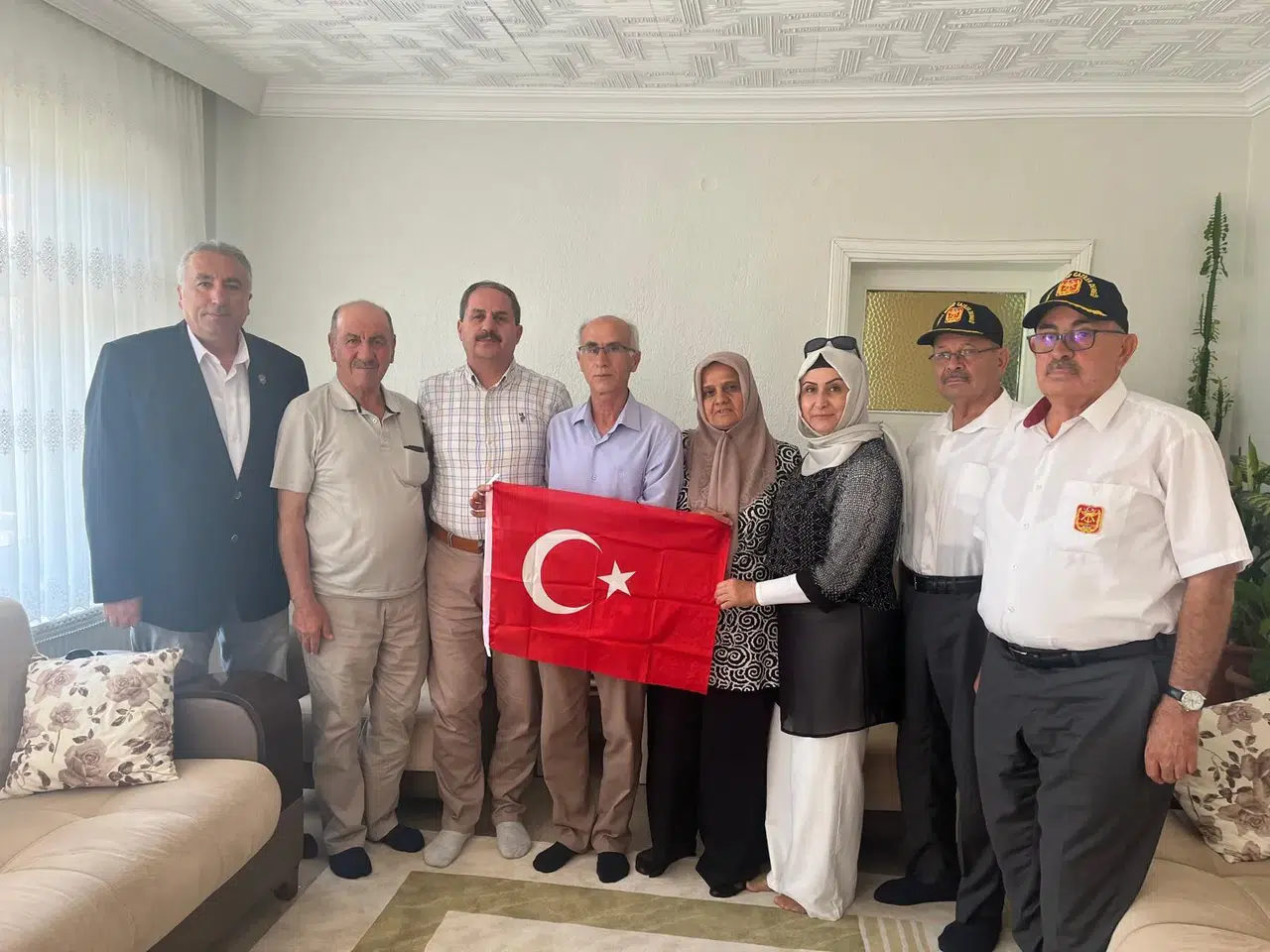 Konya'da Kıbrıs Gazisi Yakup Söğüt’e anlamlı ziyaret
