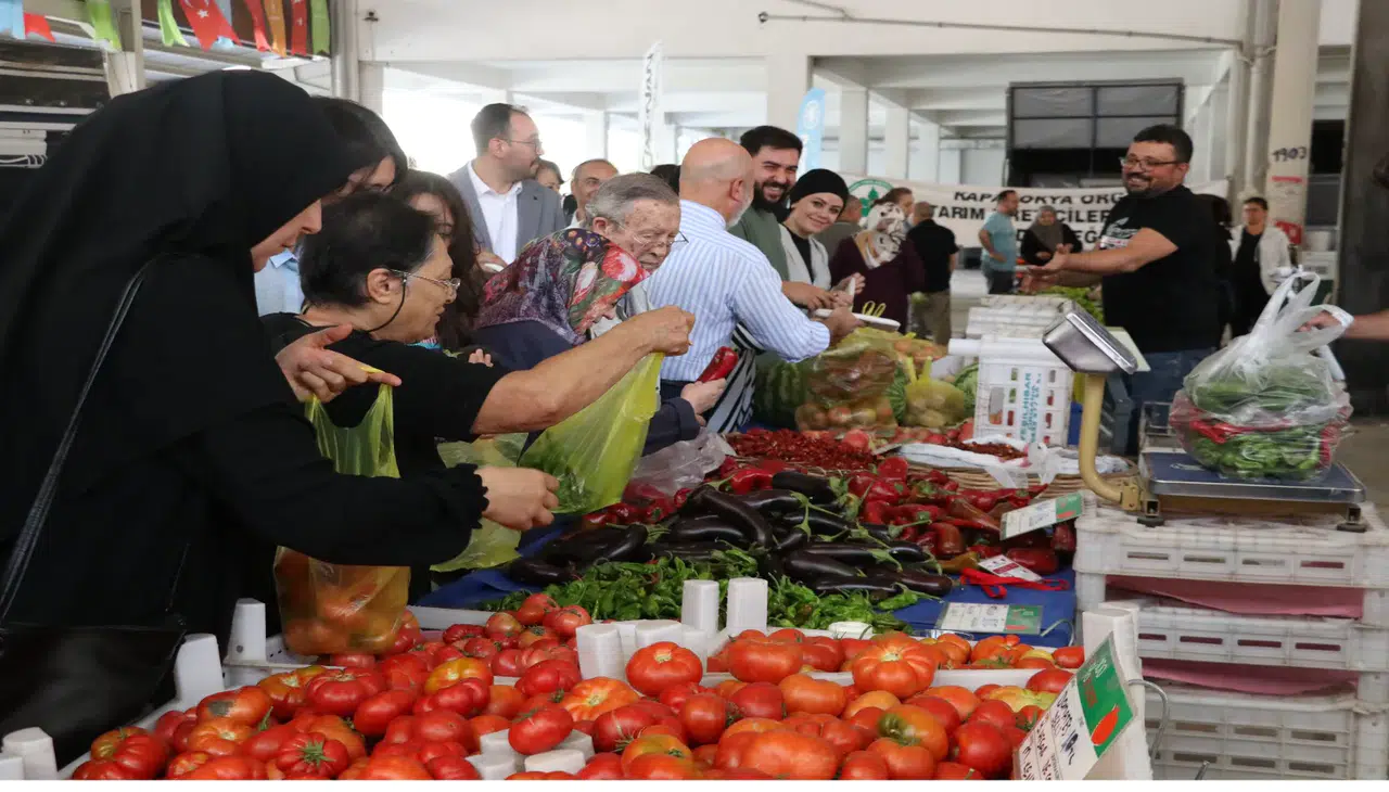 Kayseri'de "Yüzde 100 Ekolojik Pazar" açıldı