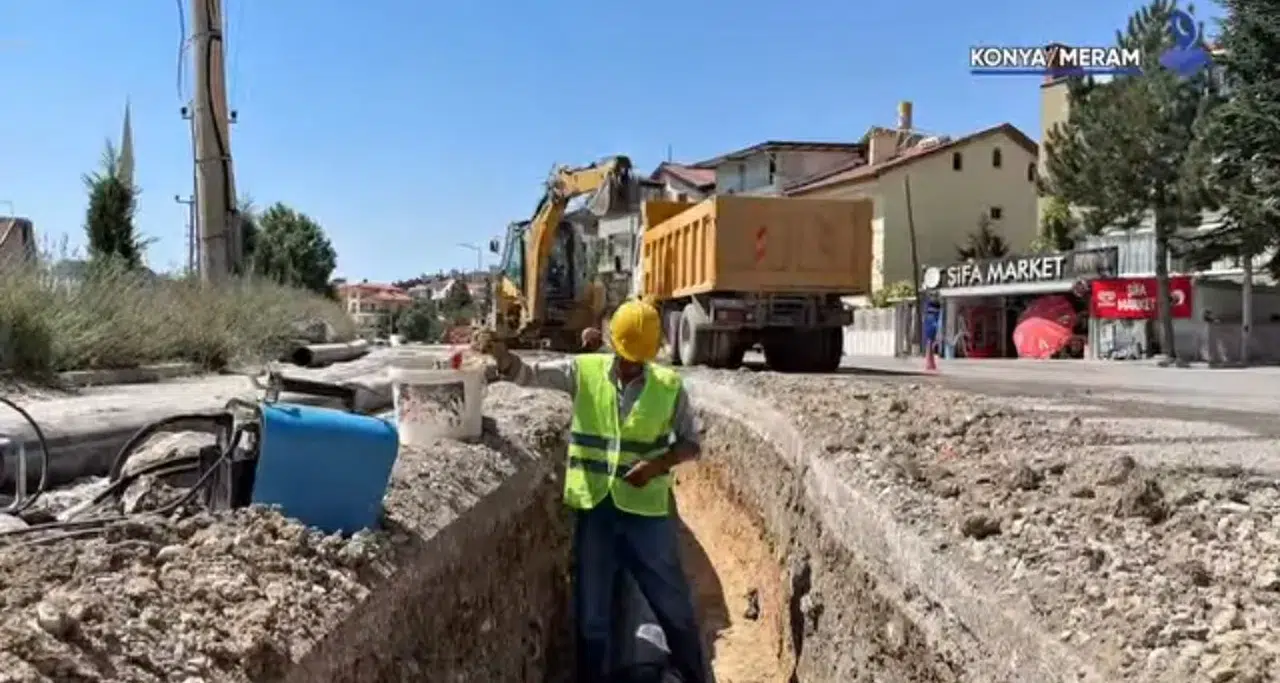 Konya'da su altyapısı güçleniyor: Yenileme çalışmaları başladı!