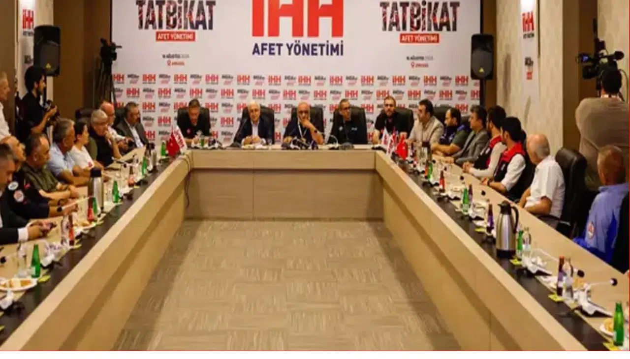 İHH 5’inci Ulusal Afet Yönetimi Tatbikatı basın toplantısı düzenledi