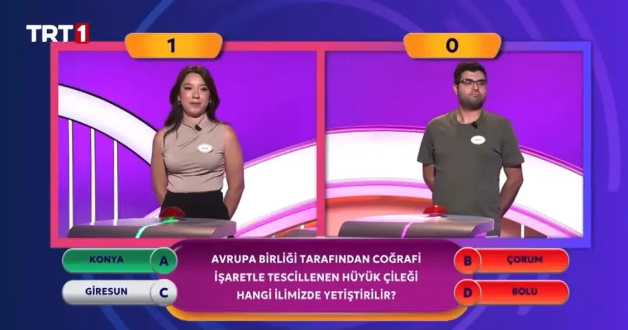 "Kim Gitsin?" yarışmasında Konya sorusu gündem oldu!