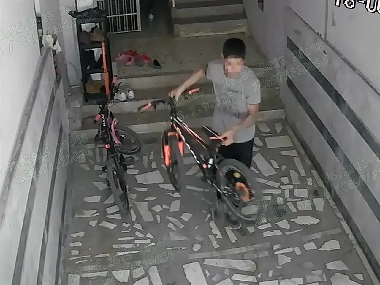 14 yaşındaki şüpheli, Bisiklet hırsızlığından cezaevinde