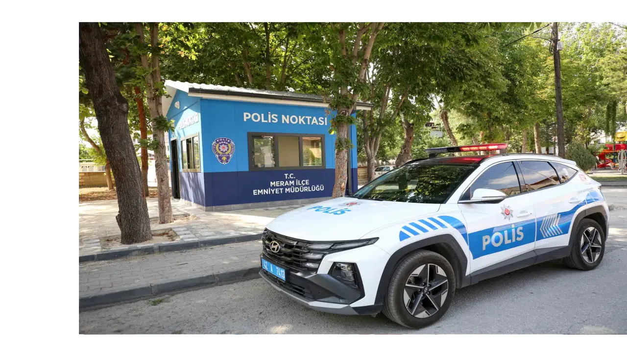 Meram’da Kafeler Sokağı'na Özel Polis Noktası