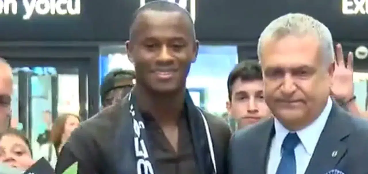 Beşiktaş'ın yeni transferi Tiago Djalo İstanbul'da