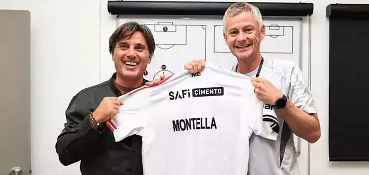 Vincenzo Montella, Solskjaer'i ziyaret etti