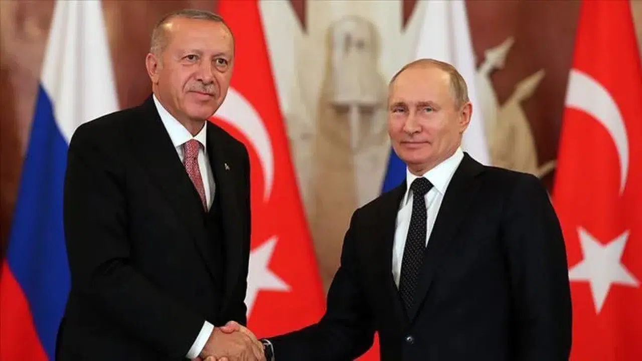 Cumhurbaşkanı Erdoğan ve Putin görüştü