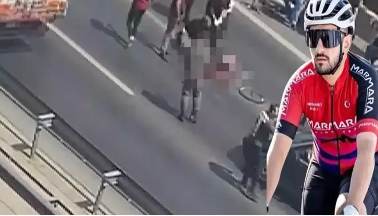 Motosikletle çarpışan bisiklet sporcusu hayatını kaybetti