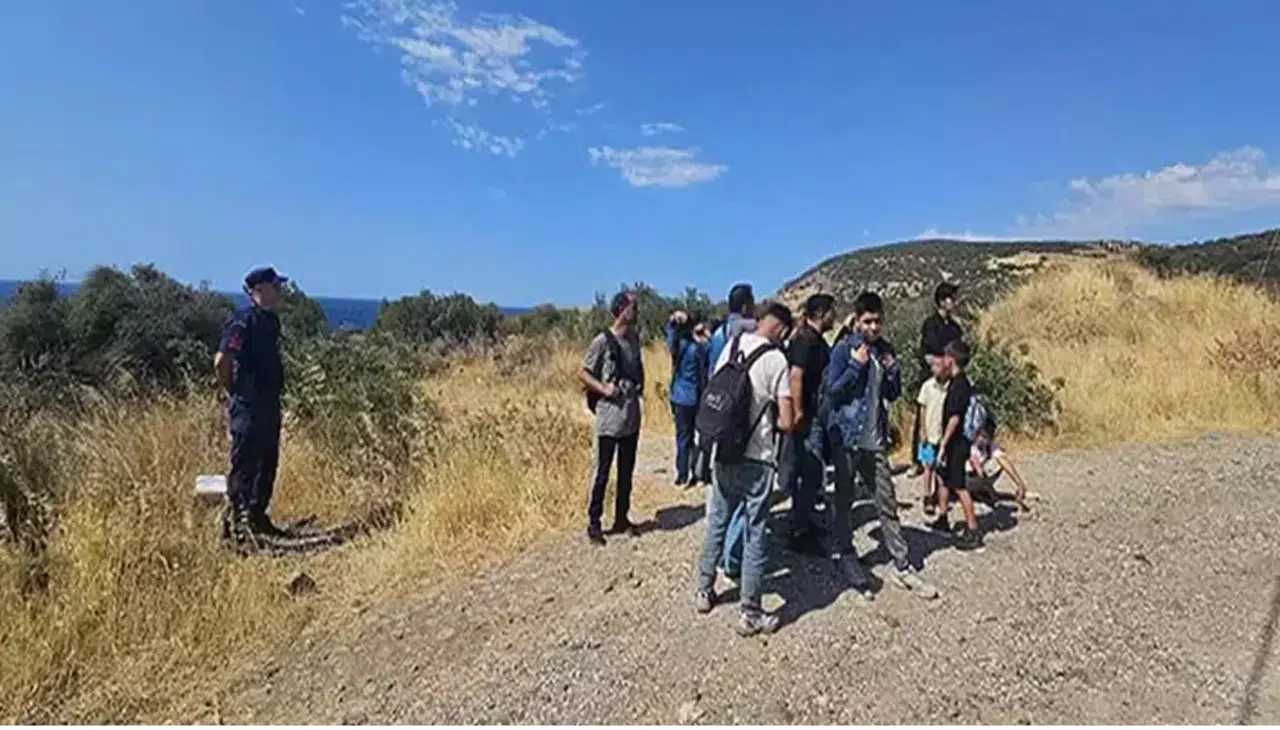 19 kaçak göçmen yakalandı