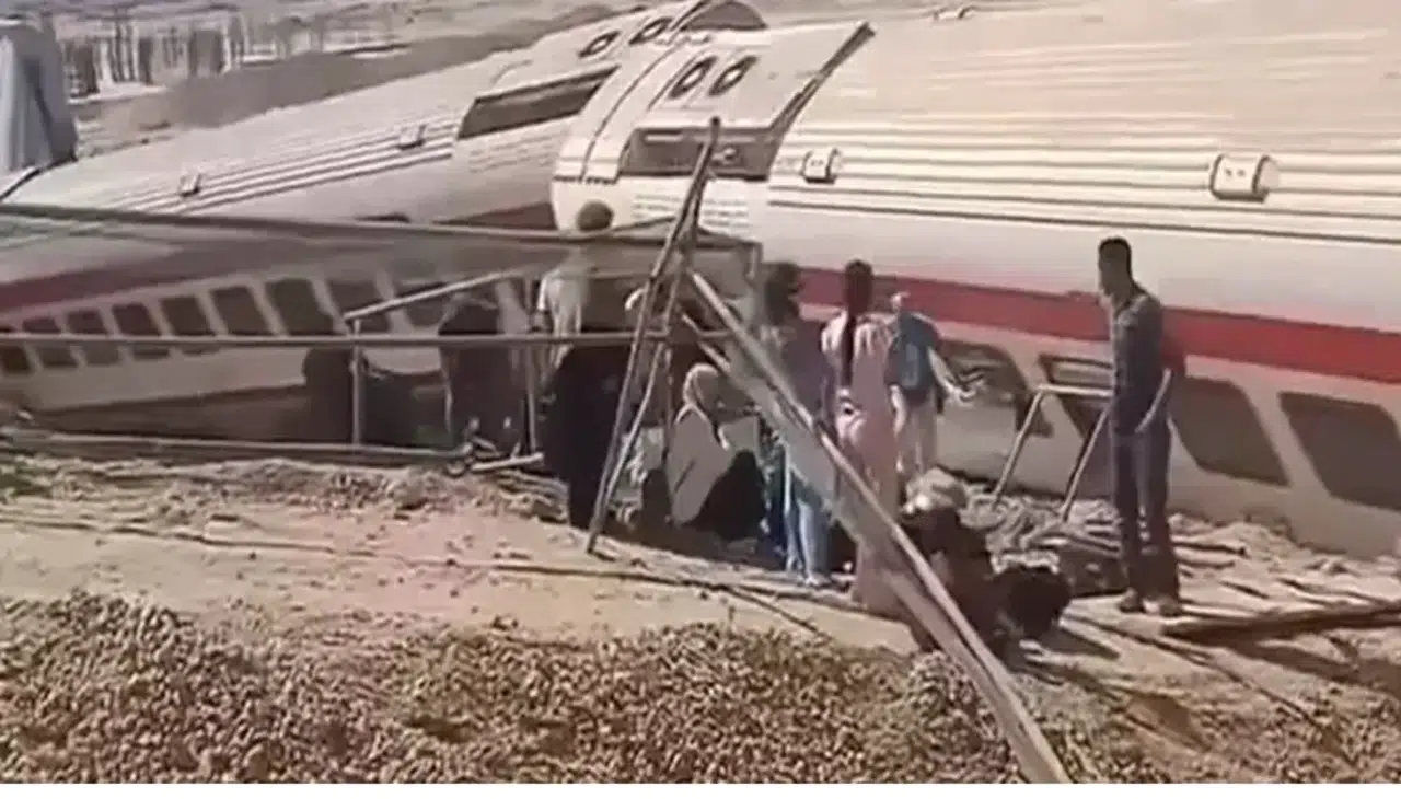 Mısır’da tren kazası