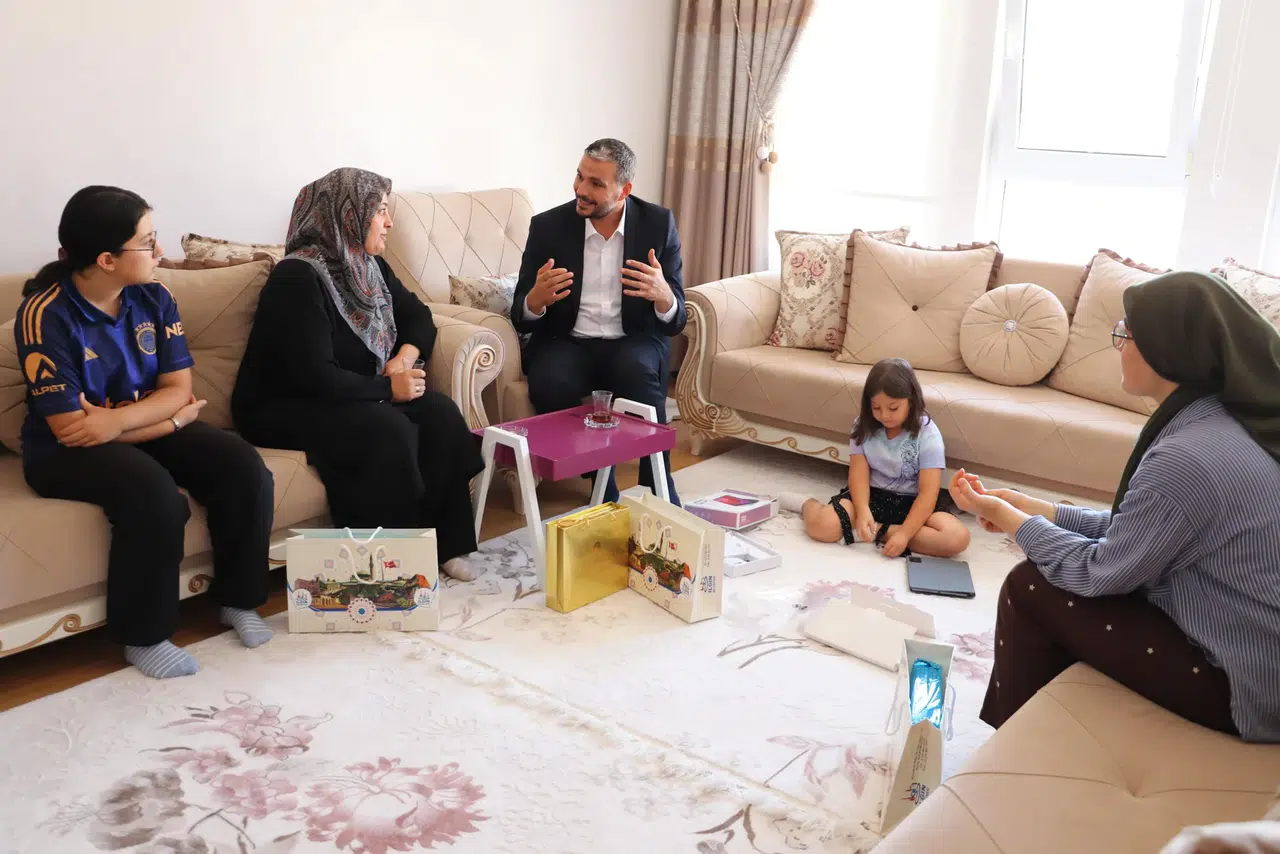 Konyalı Başkan şehit ailelerini yalnız bırakmıyor!