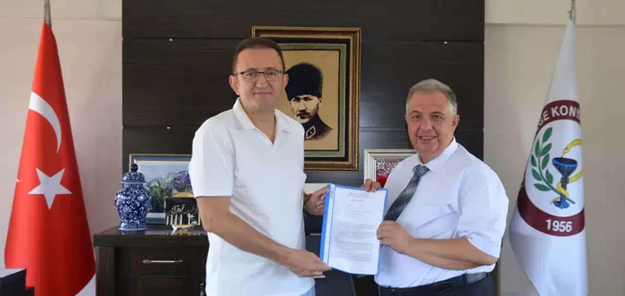 Bektaş’tan, Eczacılar odasına ziyaret