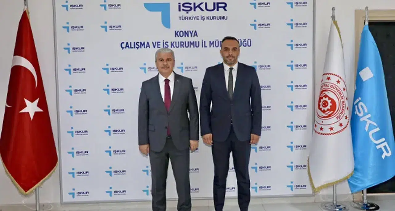 Vali Akın’dan İŞKUR Konya’ya ziyaret