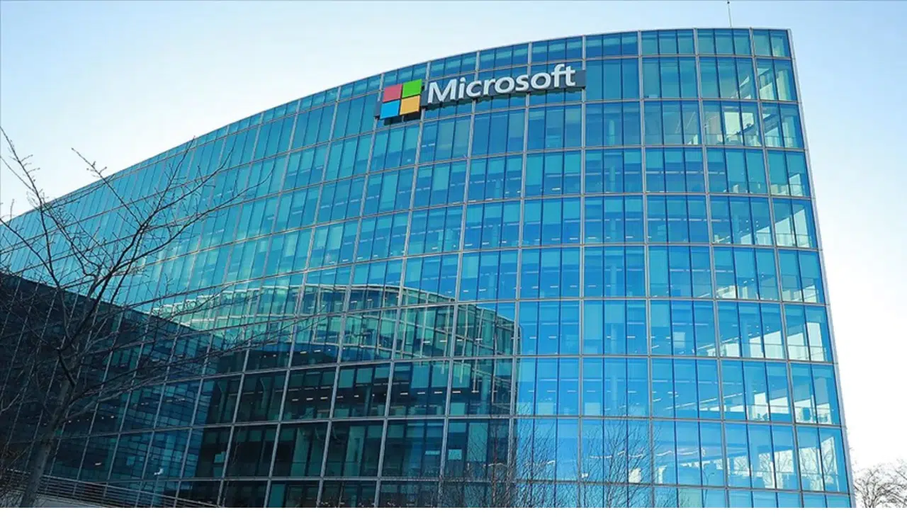 Microsoft genel merkezinde eylem