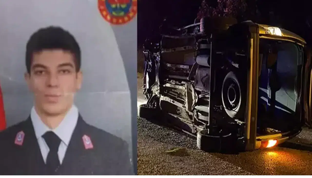 Uzman çavuş kazada hayatını kaybetti